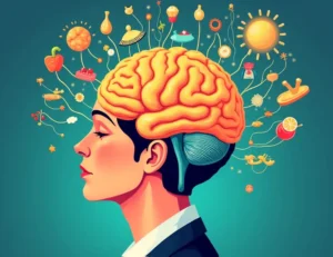 zmęczenie umysłowe, wzmocnienie mózgu, relaks, medytacja, zdrowie psychiczne, koncentracja, odbicie mózgu, neuralne połączeni