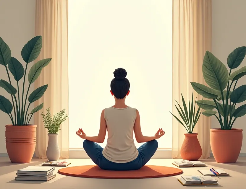 kreatywność, techniki oddychania, medytacja, relaks, inspiracja, twórczość, mindfulness, przestrzeń biurowa, sztuka, spokój,